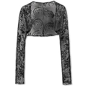 Cropped Lace Shrug