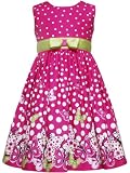 Rare Editions Girls 2-6X Border Print Dress