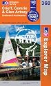 Crieff, Comrie and Glen Artney (OS Explorer Map Active)