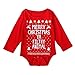 SUPPION Baby Christmas Romper Jumpsuit Long sleeve Coveralls Outfit