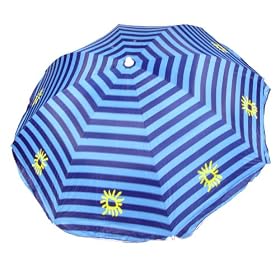 7.5 Foot Beach Umbrella with Tilt - Platinum Series -P6A