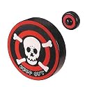 Pirate Skull and Crossbones Keep Out Bedroom Doorbell by Toysmith