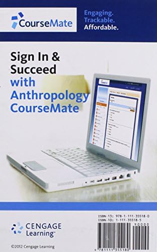 CourseMate with InfoTrac 1-Semester Printed Access Card for Ferraro/Andreatta's Cultural Anthropology: An Applied Perspective, 9th