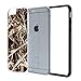True Color Case Compatible with iPhone 6s Case, Real HD Camo Tree Grass Straw Hunter Slim Hybrid Hard Back + Soft TPU Bumper Protective Durable [True Protect Series] - Black