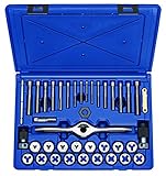 Irwin Tools 1835092 Performance Threading System Plug Tap and Die Set -Metric, 40-Piece [並行輸入品]