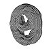 HUE Women's Chunky Knit Infinity Scarf Grey Color