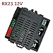 WEELYE RX23 12V Control Box Receiver Match 2.4G Bluetooth Remote Control, Mainboard Motherboad Accessories Children Electric Ride On Cars Kids Powered Wheel Circuit Board Replacement Parts