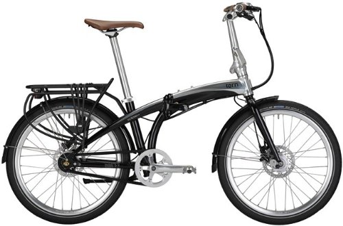 Fahrrad 24", black mirror, 11-Gang