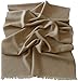 Solid Color Design High Grade Cashmere Blend 2 Ply Shawl Handmade in Nepal NEW