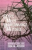 God s Most Unmistakable Message