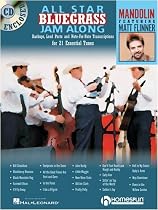 All Star Bluegrass Jam Along For Mandolin - Book and CD Package
