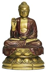 Chinese Buddha, teaching pose, 4.5"H
