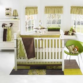 Banana Fish Moda 4-Piece Baby Crib Bedding Set