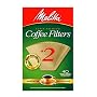 Melitta Cone Coffee Filters, Natural Brown, No. 2, 40-Count Filters (Pack of 12)
