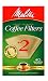 Melitta Cone Coffee Filters, Natural Brown, No. 2, 40-Count Boxes (Pack of 12)