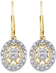 0.13CTW DIAMOND FASHION EARRINGS