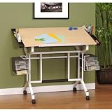 Pro Craft Station (White / Maple) (31"H x 45"W x 24"D)