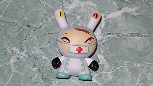 Kidrobot Project The 13 Dunny Series #10 Nurse Cackle (White) 3 Vinyl Figure Brandt Peters 3/40 by The 13