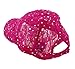 Women's Lace Glitter Sequin Baseball Hat Cap