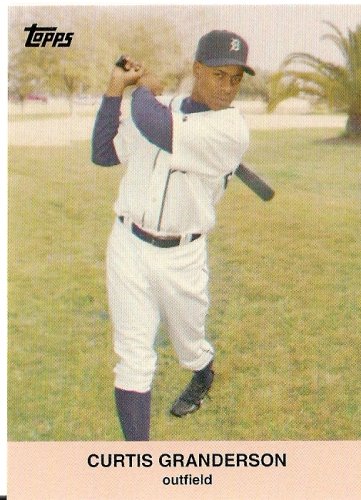 2008 Topps Trading Card History # TCH49 Curtis Granderson / Detroit Tigers / Baseball Card Shipped in a Protective Display Case!