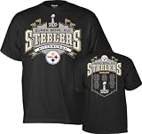 Pittsburgh Steelers Super Bowl XLV Elite Roster T-Shirt