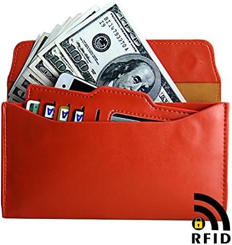 Womens RFID Blocking Wallet Purse