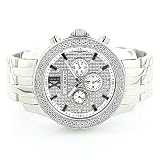 Luxurman Watches: Mens Diamond Watch 0.25ct