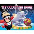 ShindigZ Big Top Circus Birthday Coloring Books - 4-Pack