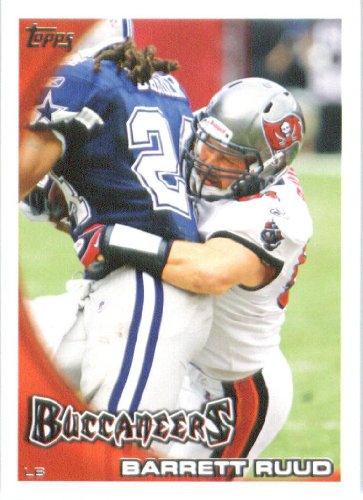 2010 Topps #299 Barrett Ruud - Tampa Bay Buccaneers (Football Cards)