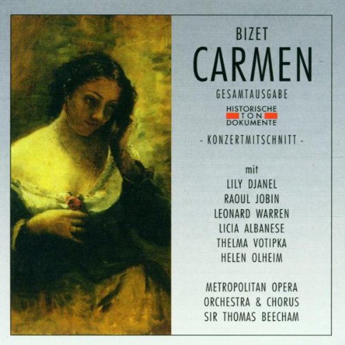 Produkt-Bild: Bizet: Carmen (Gesamtaufnahme) (Konzertmitschnitt New York 1943)