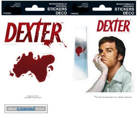 Dexter Sticker Set - Blood Sample (6 x 4 inches)