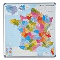 Accodata - Carte de France Départementale souple et plastifiée