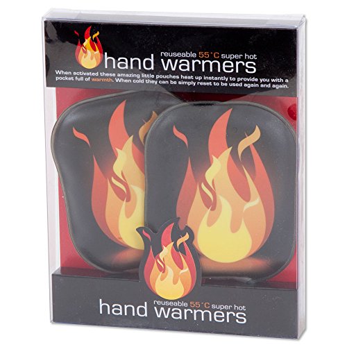 Bits and Pieces Flame Handwarmers Reusable Fastacting Hand Warmers