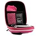 Limited Edition Magenta Eva Mini Hardshell Lightweight Carrying Case For Canon PowerShot Series Point and Shoot Digital Cameras