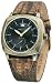 Police 'Rockford' Gents Black Dial And Brown Leather Strap Watch