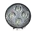 Vheelocityin 4 Led Round Cree Auxillary Bike Fog Lamp 12W Set Of 1 For Mahind... RS.699.00