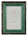 Italian Wooden Picture Frame, Two Tone Green