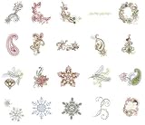 OESD Embroidery Machine Designs CD PAISLEY CHRISTMAS
