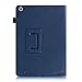 Dragon Touch E97 Folio Case - Fintie Premium Vegan Leather Cover with Stylus Holder for Dragon Touch E97 9.7-Inch Android Tablet PC, Navy