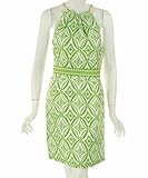 Milly Silk Print Sleeveless Dress Palm 4