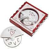 Kate Aspen 13015NA Slice of Love Pizza Cutter