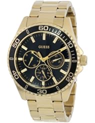 GUESS Womens U0231L3 Feminine Gold-Tone Sport Watch