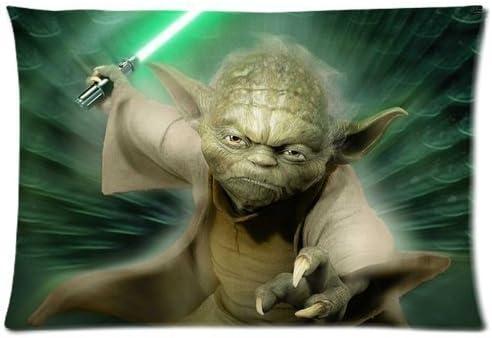 Custom Star Wars Yoda One Side Printed for 20X30 inches Pillow Case Cover