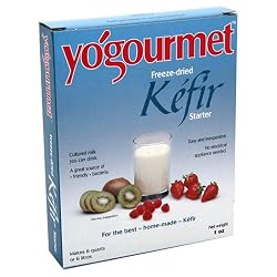 Yogourmet Freeze Dried Kefir Starter, 1 oz. box  (Pack of 2)