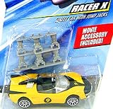 Speed Racer 1:64 Die Cast Hot Wheels Car Racer X Race Car with Jump Jacks