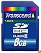 Transcend 8 GB SDHC Class 6 Flash Memory Card TS8GSDHC6