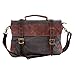 MONA Hobo Canvas Cross Body Messenger Bag-Briefcase Shoulder Handbag Casual Vintage Fashion for Men and Women (Dark Gray)