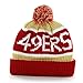 '47 San Francisco 49ers Vintage Gold Calgary Cuffed Pom Knit Beanie Hat/Cap