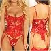 Dragon Print Tapestry Bustier in Plus Sizes 40 42 44 Red