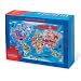 Search : World Cities Map Puzzle 100 pieces